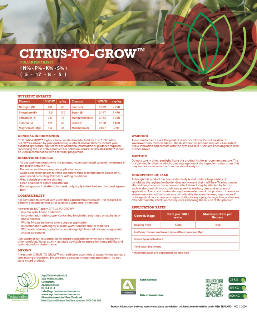 Citrus-to-Grow